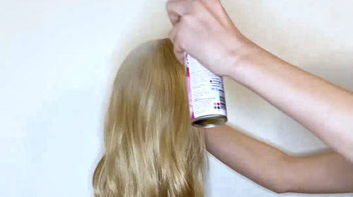 How to get rid of synthetic hair shine