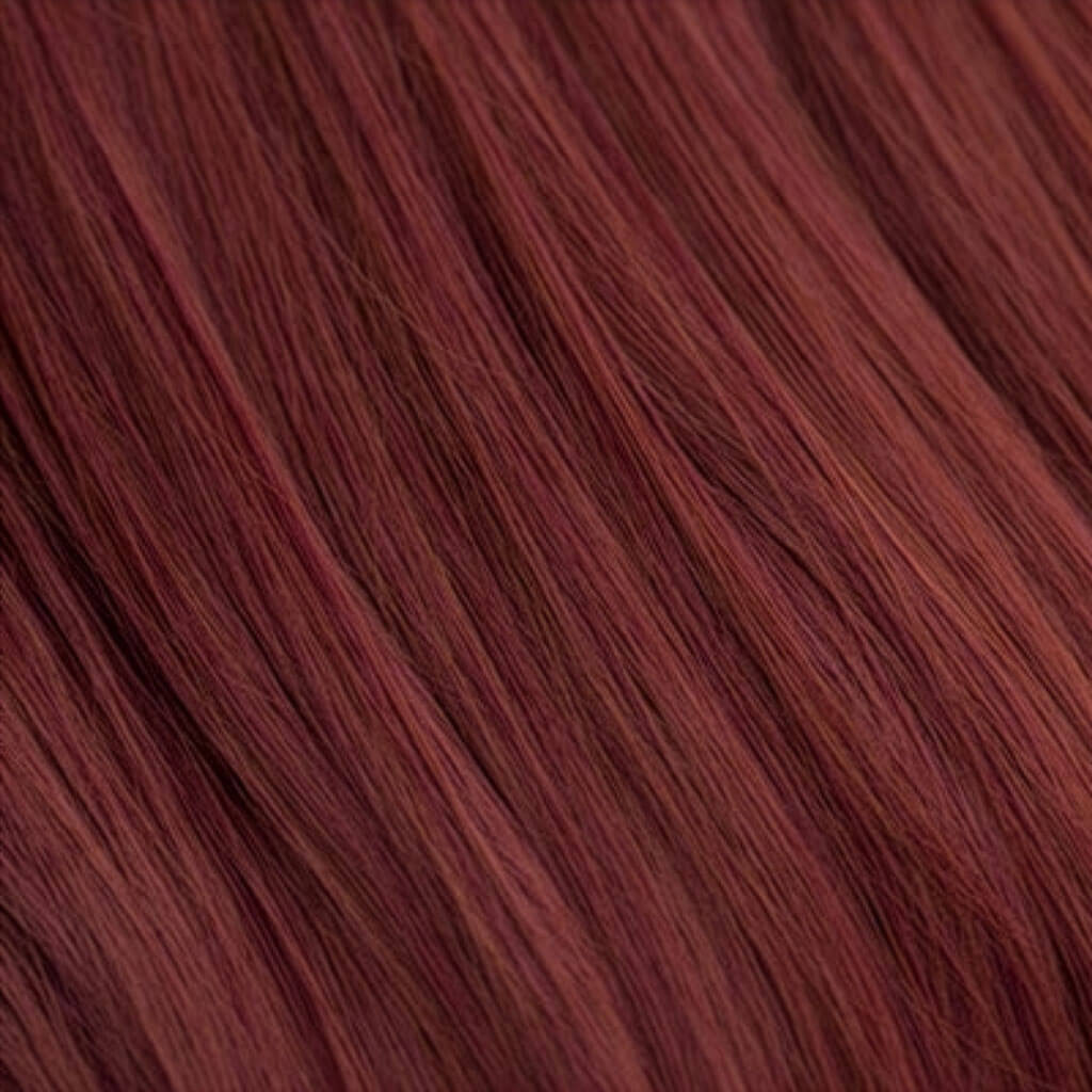 hair colour copper cherry red blend 350-39 swatch