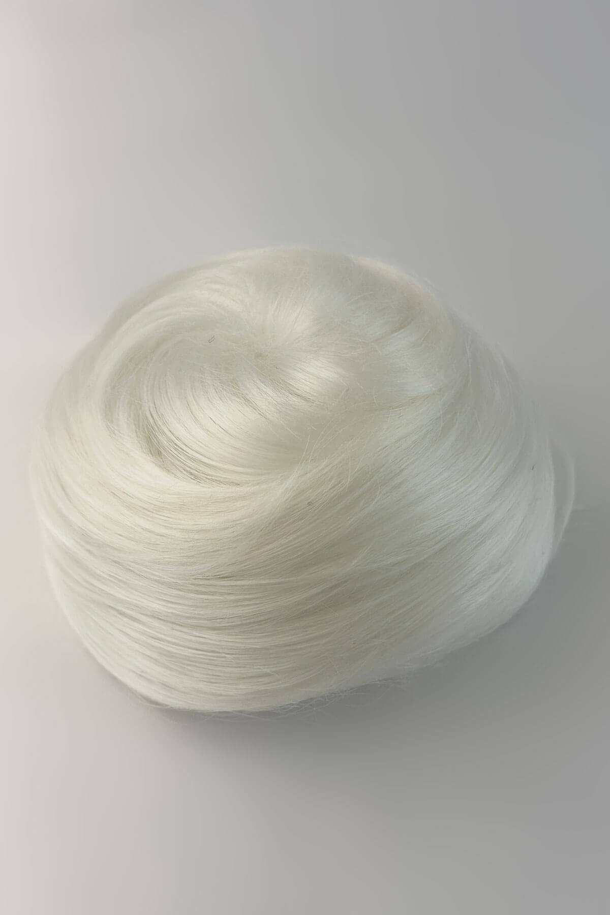 Hairpiece bun; instant perfect bun hairpiece: Hepburn Platinum blonde 1001