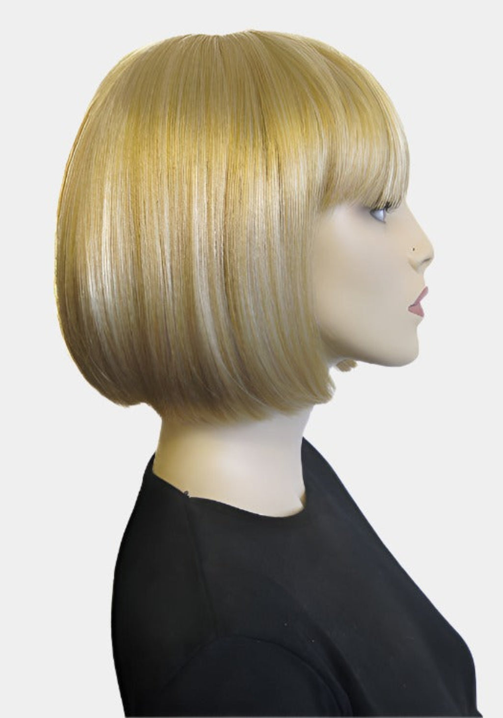 Blonde bob wig with fringe: Gracie