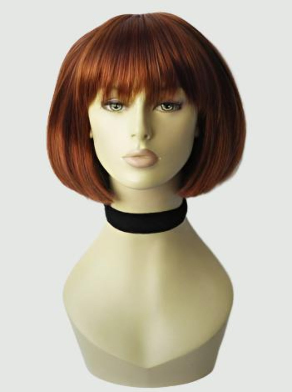 Copper red wig, bob style: Siren
