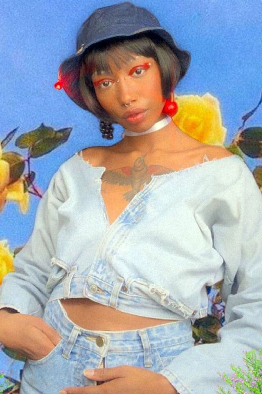 Louise Brooks style wig, short black bob: Brooks