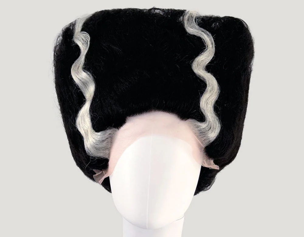 All about our Bride of Frankenstein lace front wig