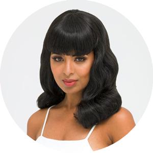 Medium length wigs collection