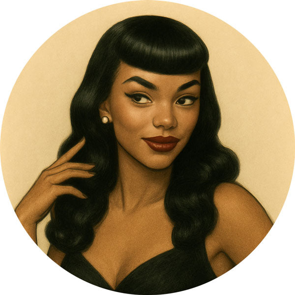 Vintage hairstyle wigs collection