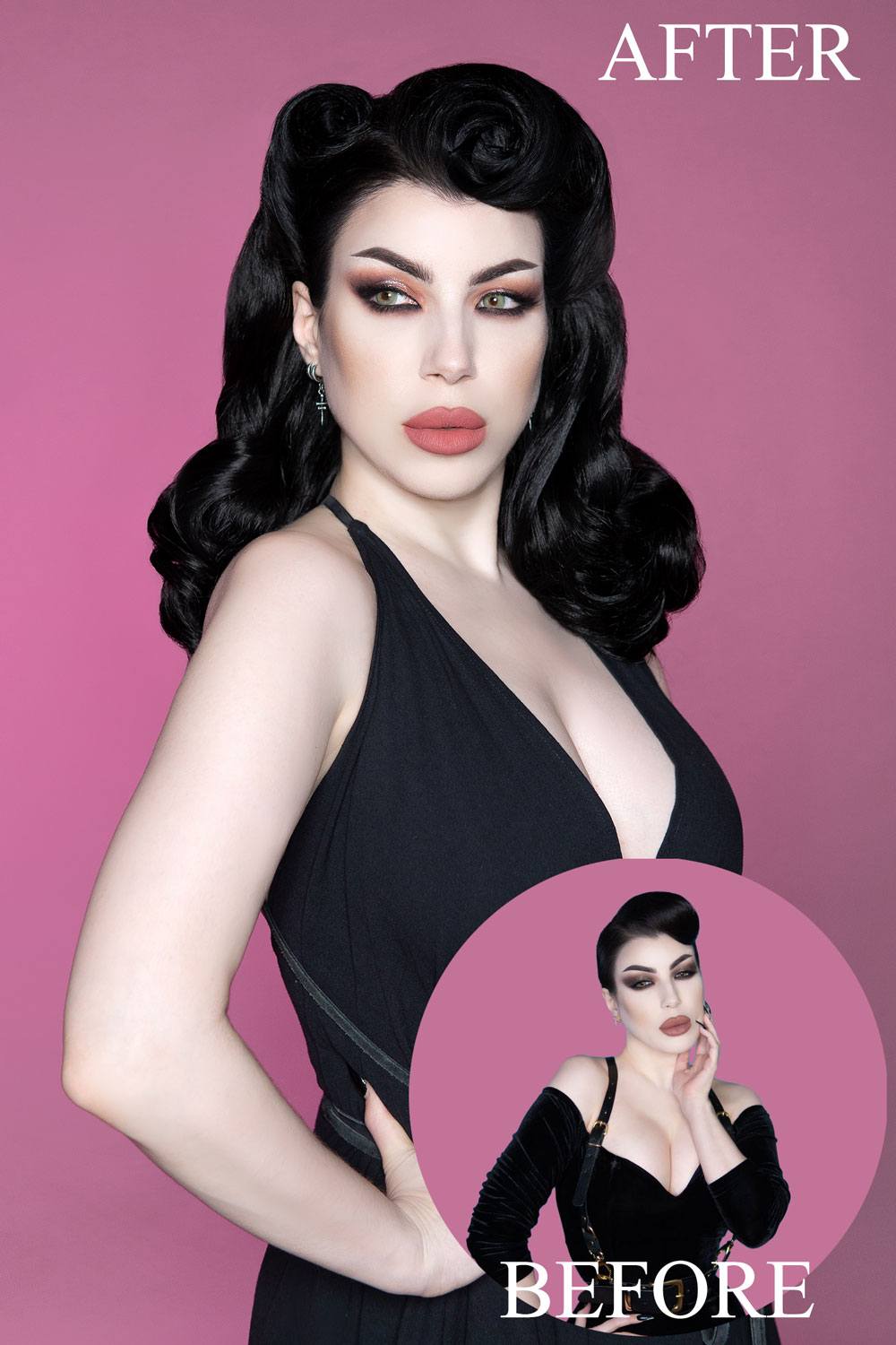 1950s style shoulder length half wig hairpiece with beautiful vintage waves: Onyx blond 613T24