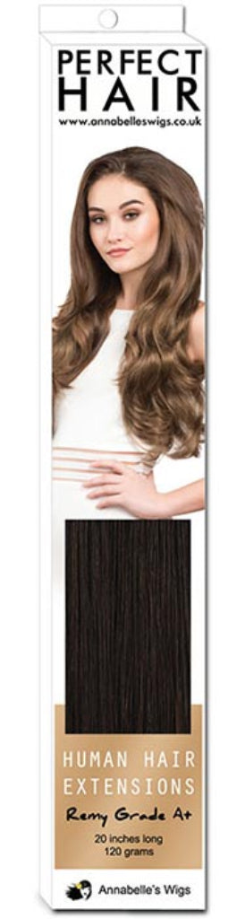 Human Hair Extensions, remy hair 1B-2