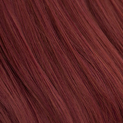 hair colour copper cherry red blend swatch